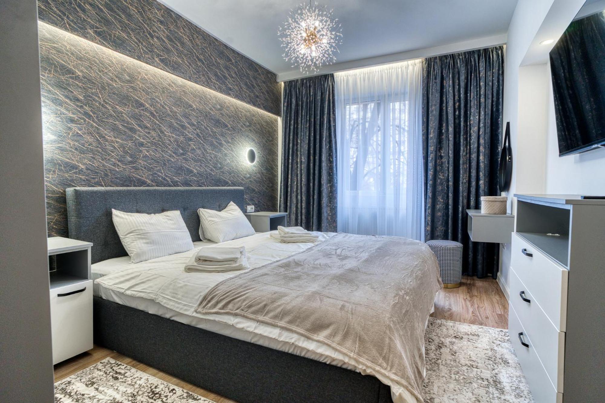 City Chic Retreat: Newly Renovated 1Br Apartment Bucureşti Eksteriør bilde