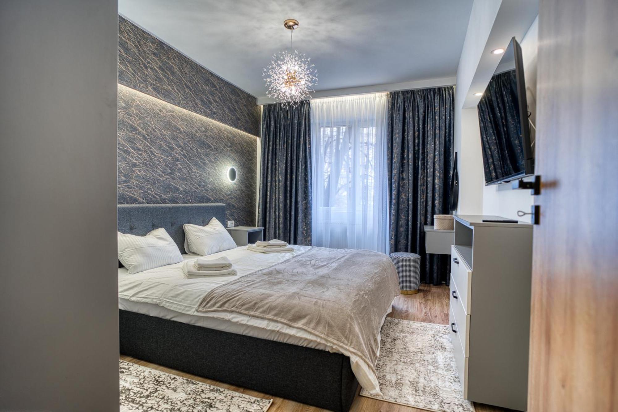 City Chic Retreat: Newly Renovated 1Br Apartment Bucureşti Eksteriør bilde
