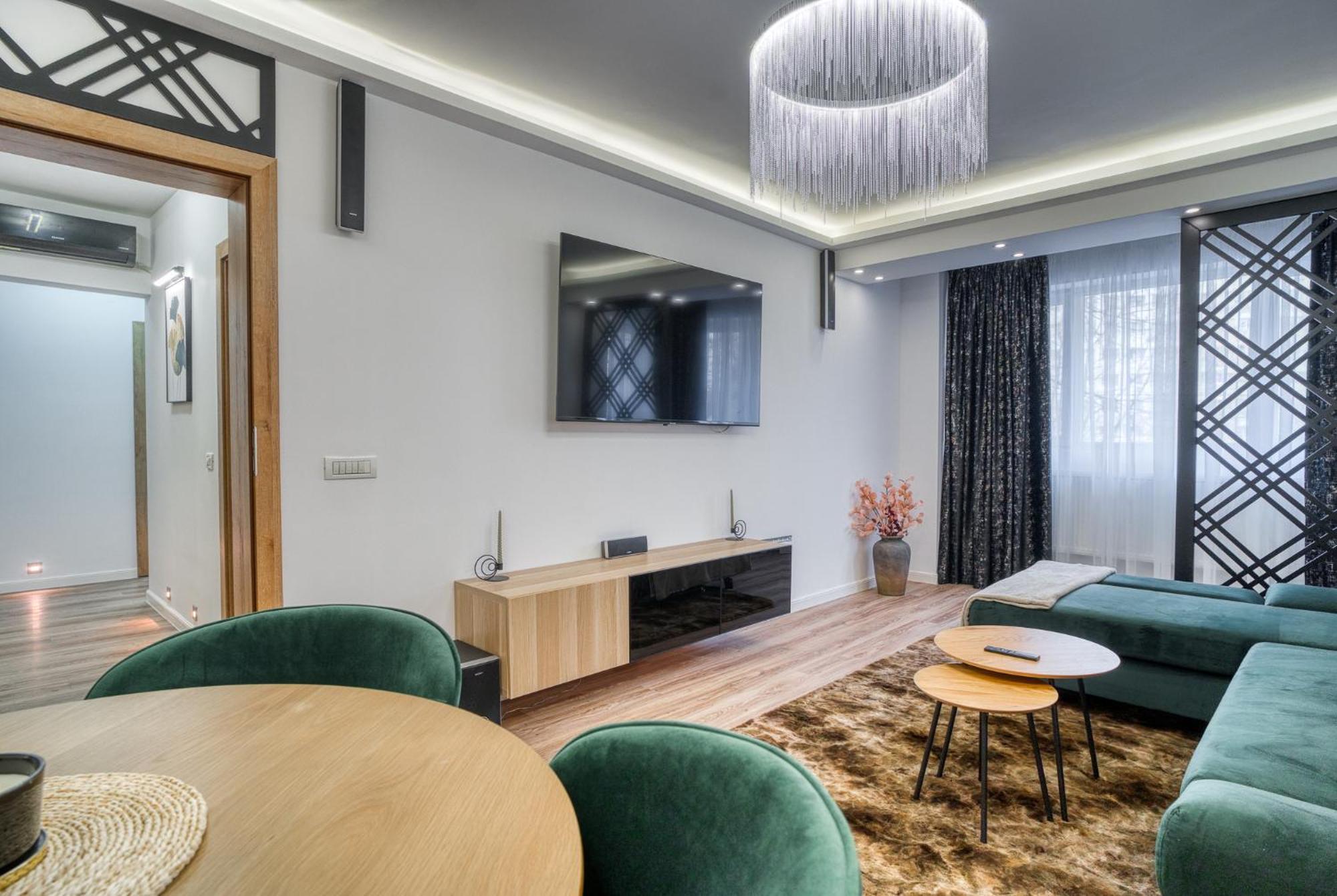 City Chic Retreat: Newly Renovated 1Br Apartment Bucureşti Eksteriør bilde