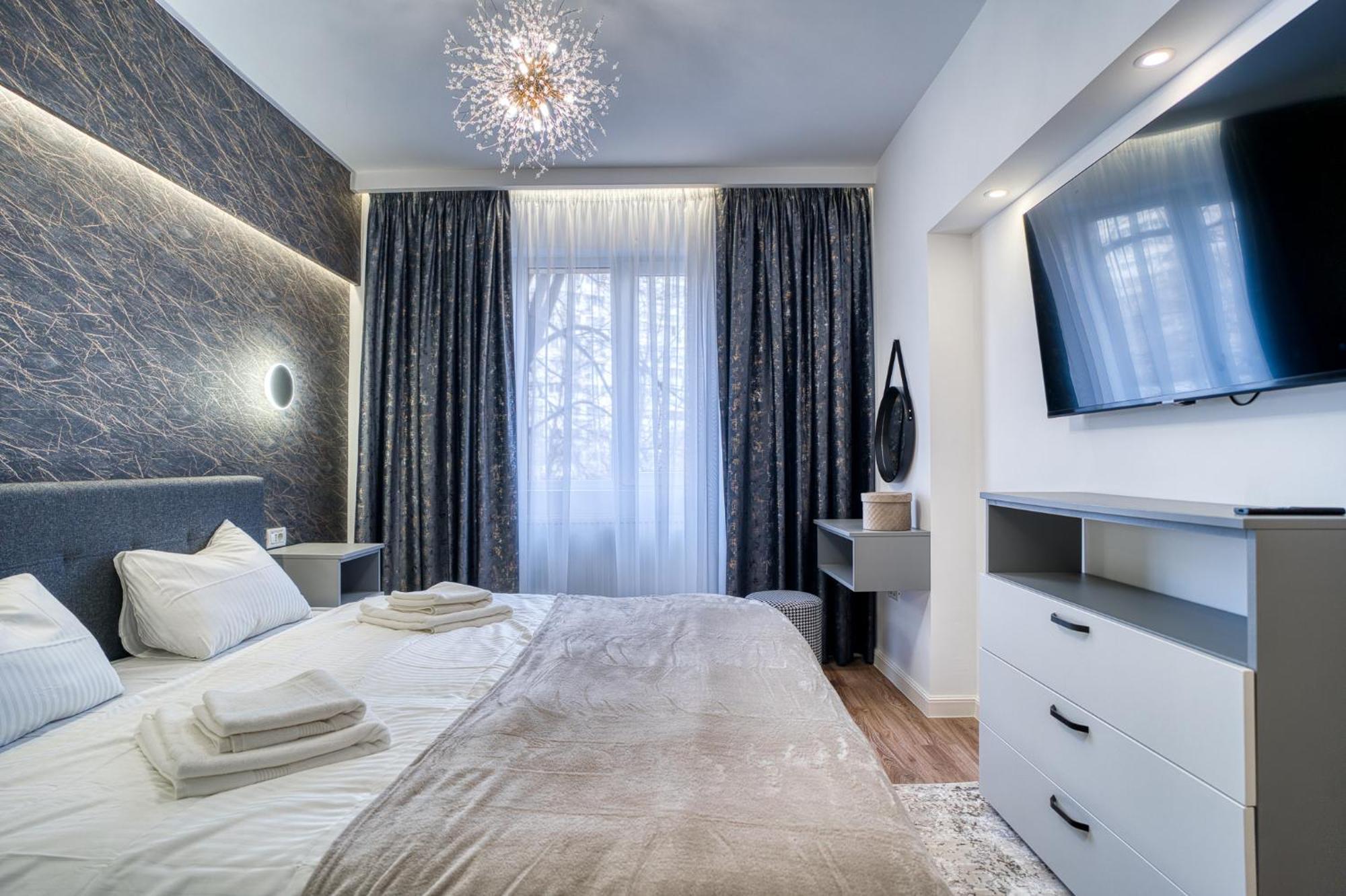 City Chic Retreat: Newly Renovated 1Br Apartment Bucureşti Eksteriør bilde